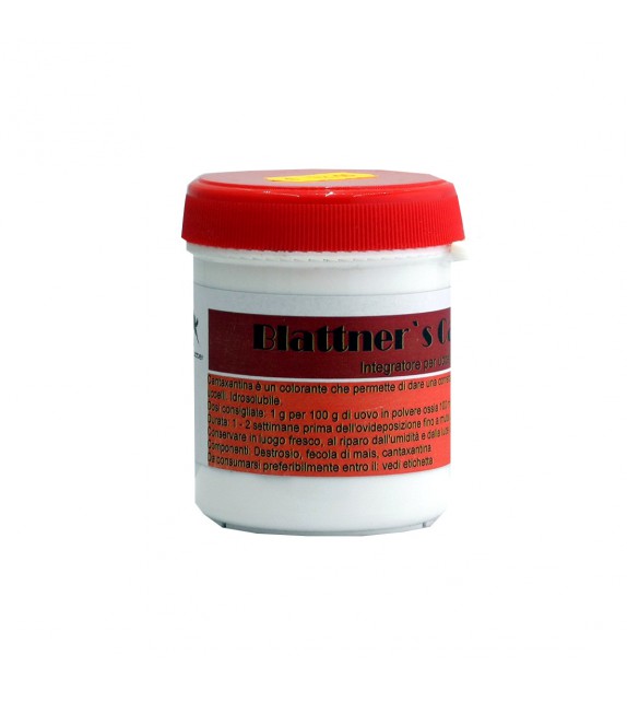 Colorante naturale rosso intensivo - Canthaxantin - Blattner